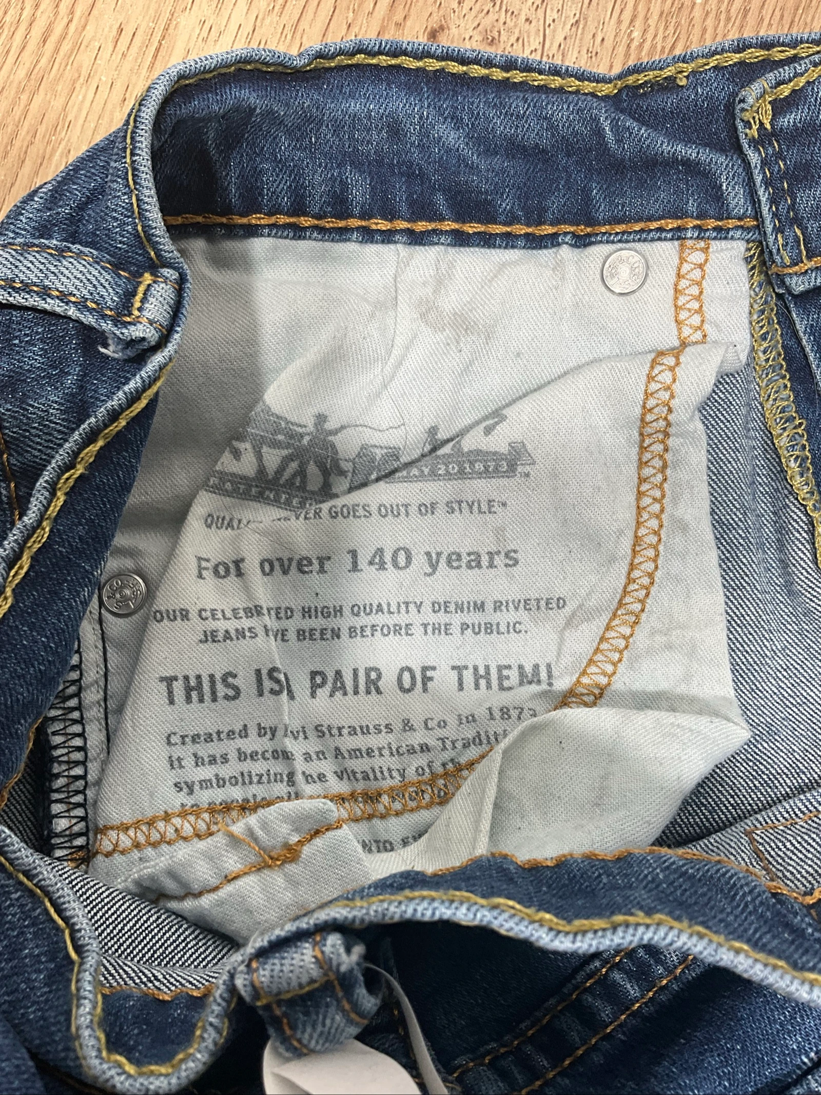 Jeans Levi's 511 Slim W28 L30 Denim Preppy 99% Algodón Azul Índigo lvh 228 – photo 12